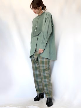 宇佐美 彩さん（レディース・163cm）の冬コーディネート