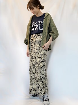 宇佐美 彩さん（レディース・163cm）の冬コーディネート
