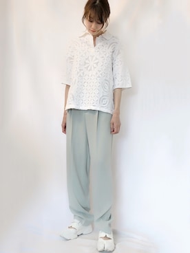 宇佐美 彩さん（レディース・163cm）の春コーディネート