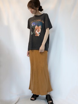 宇佐美 彩さん（レディース・163cm）の春コーディネート