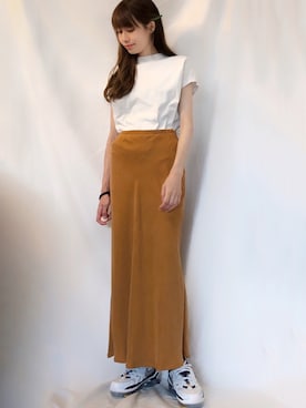 宇佐美 彩さん（レディース・163cm）の夏コーディネート