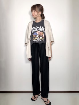 宇佐美 彩さん(レディース・163cm)の夏コーディネート