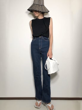 宇佐美 彩さん(レディース・163cm)の夏コーディネート