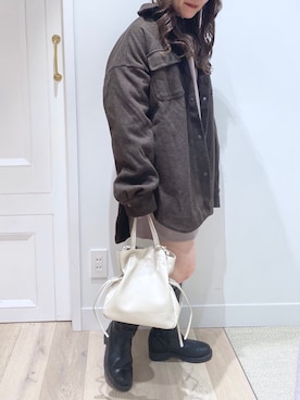 「mystic（ミスティック）のアイテム（ブルゾン）」を使った、Sakaiさん（レディース・152cm）の秋コーディネート