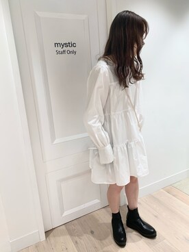 「ミニワンピ」｜Sakaiさん（レディース・153cm）の春コーディネート