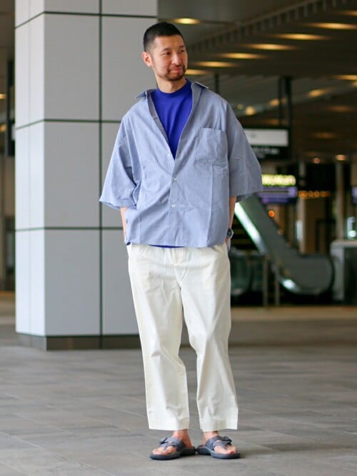 Seno(417 by EDIFICE新宿店)｜417 EDIFICEのシャツ/ブラウスを使ったコーディネート WEAR