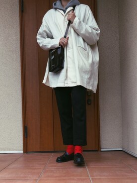 「SETTO（セット）のアイテム（ジャケット/アウター）」を使った、reoさん（レディース・168cm）の秋コーディネート