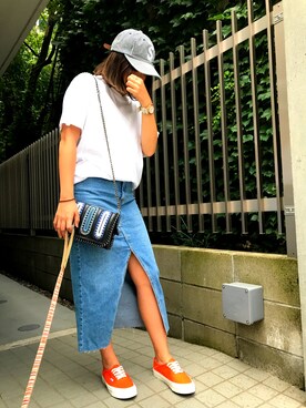 OHIKさん（レディース・158cm）の夏コーディネート