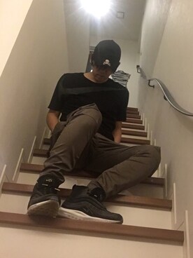 ペンギン隊長さん(メンズ・180cm)の冬コーディネート