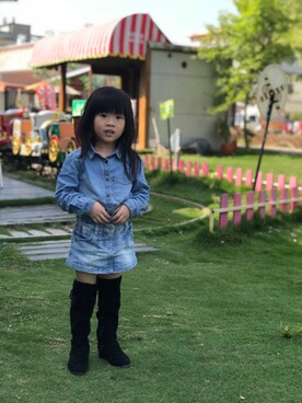 「next（next）のアイテム（スカート）」を使った、Wan Ling Linさん（キッズ・100cm）の春コーディネート