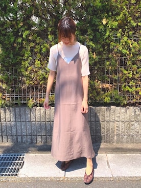 「Lattice（Lattice）のアイテム（シューズ）」を使った、a i n aさん（レディース・164cm）の夏コーディネート