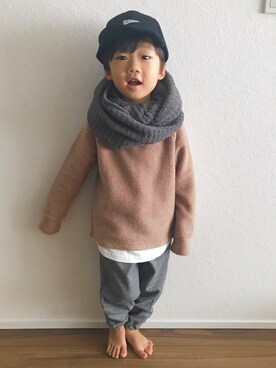あおとさん（キッズ・100cm）の秋コーディネート