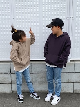 ties-flower11さん（キッズ・125cm）の冬コーディネート