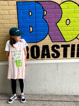 ties-flower11さん（キッズ・125cm）の夏コーディネート