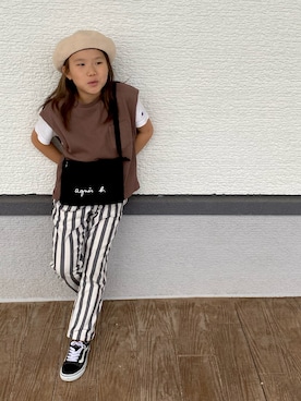 ties-flower11さん（キッズ・128cm）の秋コーディネート