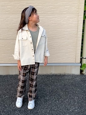 ties-flower11さん(キッズ・128cm)の秋コーディネート