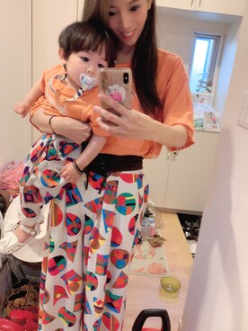 hirumamaさん（キッズ・90cm）の春コーディネート