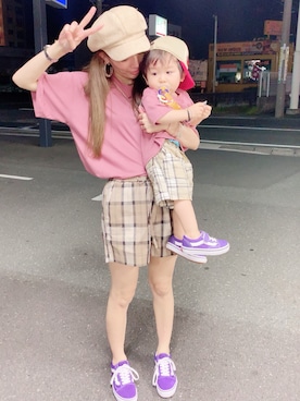 hirumamaさん（キッズ・90cm）の夏コーディネート