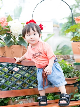 hirumamaさん（キッズ・90cm）の夏コーディネート