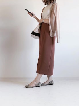 「STYLE DELI（スタイルデリ）のアイテム（パンプス）」を使った、yonnieさん（レディース・154cm）の秋コーディネート