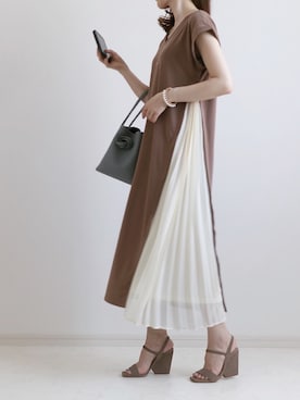 「ADER（アデル）のアイテム」を使った、yonnieさん（レディース・154cm）の夏コーディネート