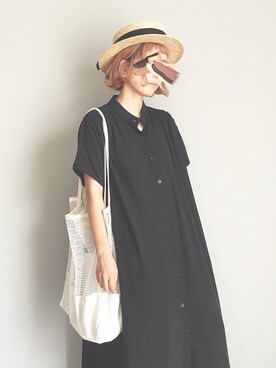 ka﻿﻿o ̆̈﻿riさん（レディース・154cm）の夏コーディネート