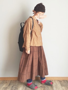 ka﻿﻿o ̆̈﻿riさん（レディース・154cm）の秋コーディネート