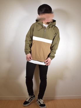 「ワッフル」｜ミニスタ さん（メンズ・157cm）の春コーディネート