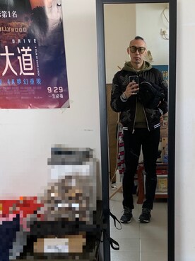 「FOREVER 21（フォーエバー トゥエンティーワン）のアイテム」を使った、Chang chih hungさん（メンズ・176cm）の冬コーディネート