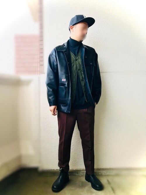 BIGMAC × FREAK'S STORE レザージャケット FREAK'S STORE（フリークスストア）の「BIGMAC × FREAK'S STORE