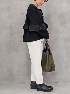 jomiyuさん（レディース・159cm）の冬コーディネート