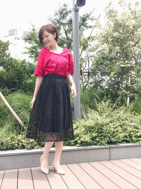 住田里絵子さんのコーディネート