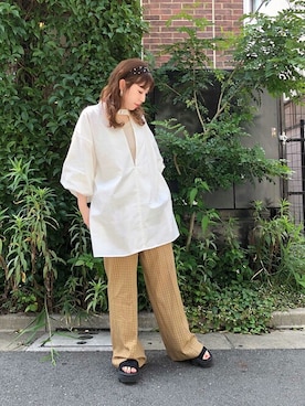 ca4laさん（レディース・155cm）の夏コーディネート