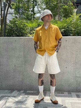 ca4laさん（メンズ・170cm）の夏コーディネート