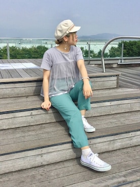 ca4laさん（レディース・155cm）の夏コーディネート