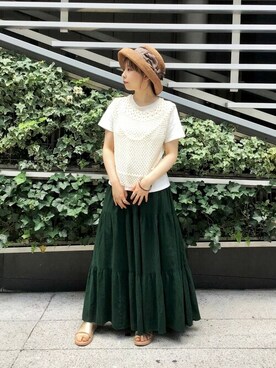 ca4laさん(レディース・155cm)の夏コーディネート