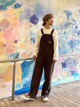 ca4laさん（メンズ・170cm）の秋コーディネート