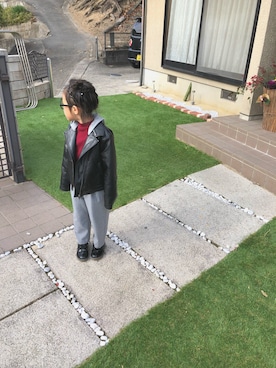 「INGNI first（INGNI first）のアイテム」を使った、mimiさん（キッズ・110cm）の冬コーディネート