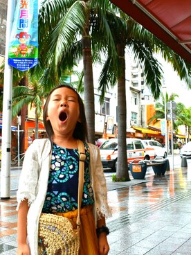 mimiさん（キッズ・110cm）の夏コーディネート