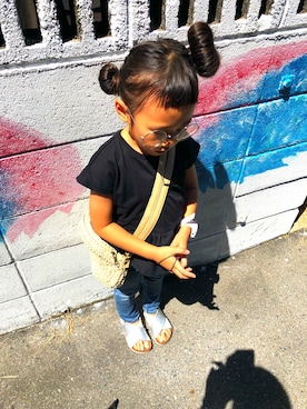 mimiさん（キッズ・110cm）の夏コーディネート