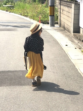 mimiさん（キッズ・110cm）の夏コーディネート