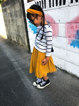 mimiさん（キッズ・110cm）の秋コーディネート