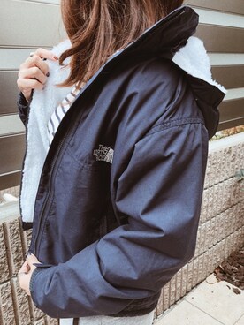「thenorthface」｜「アイテム（ブルゾン）」を使った、yimiさん（レディース・154cm）の秋コーディネート