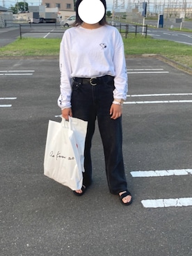 「H&M（エイチ・アンド・エム）のアイテム（腕時計）」を使った、mizuさん（レディース・152cm）の夏コーディネート