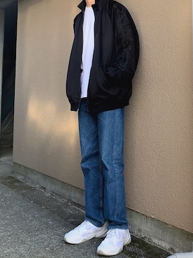 「doublet（ダブレット）のアイテム（その他アウター）」を使った、𝙧𝙪.さん（メンズ・174cm）の秋コーディネート