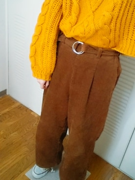 渡邉まりこさん（レディース・150cm）の冬コーディネート