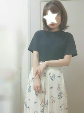 渡邉まりこさん（レディース・150cm）の夏コーディネート