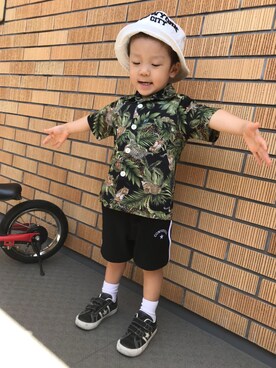⚡︎想⚡︎さん（キッズ・100cm）の夏コーディネート