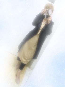 「And A（アンドエー）のアイテム（ジャケット/アウター）」を使った、risaさん（レディース・157cm）の秋コーディネート