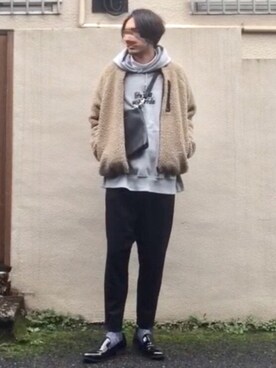 ローファーを使った エナメルシューズ のメンズ人気ファッションコーディネート Wear